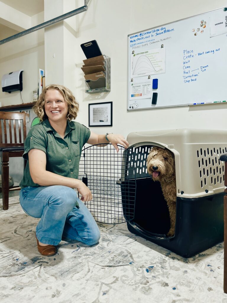 Lorelei Robbins | Crate and Potty Training Puppies | Cornerstone Dog Training